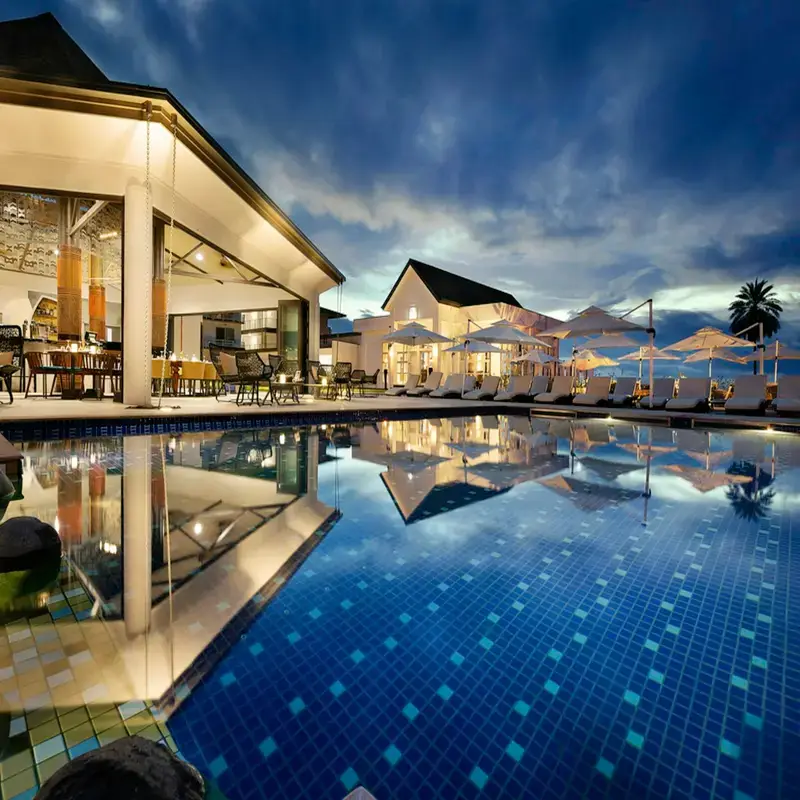 Rixos Radamis Sharm El Sheikh — infinity pool overlooking the sea
